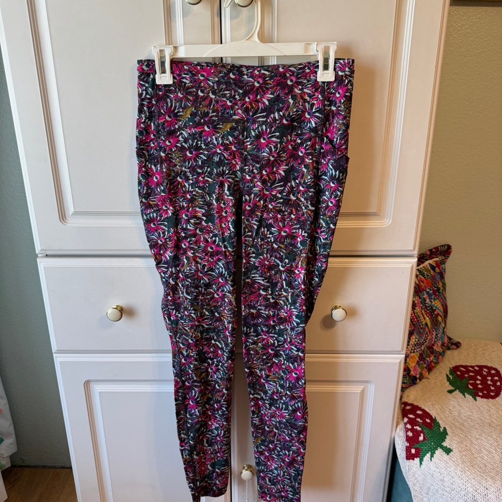 lululemon athletica Multicolor Floral Leggings